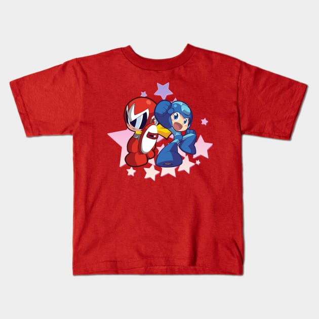 MegaChibi Men Kids T-Shirt by Gaming4All